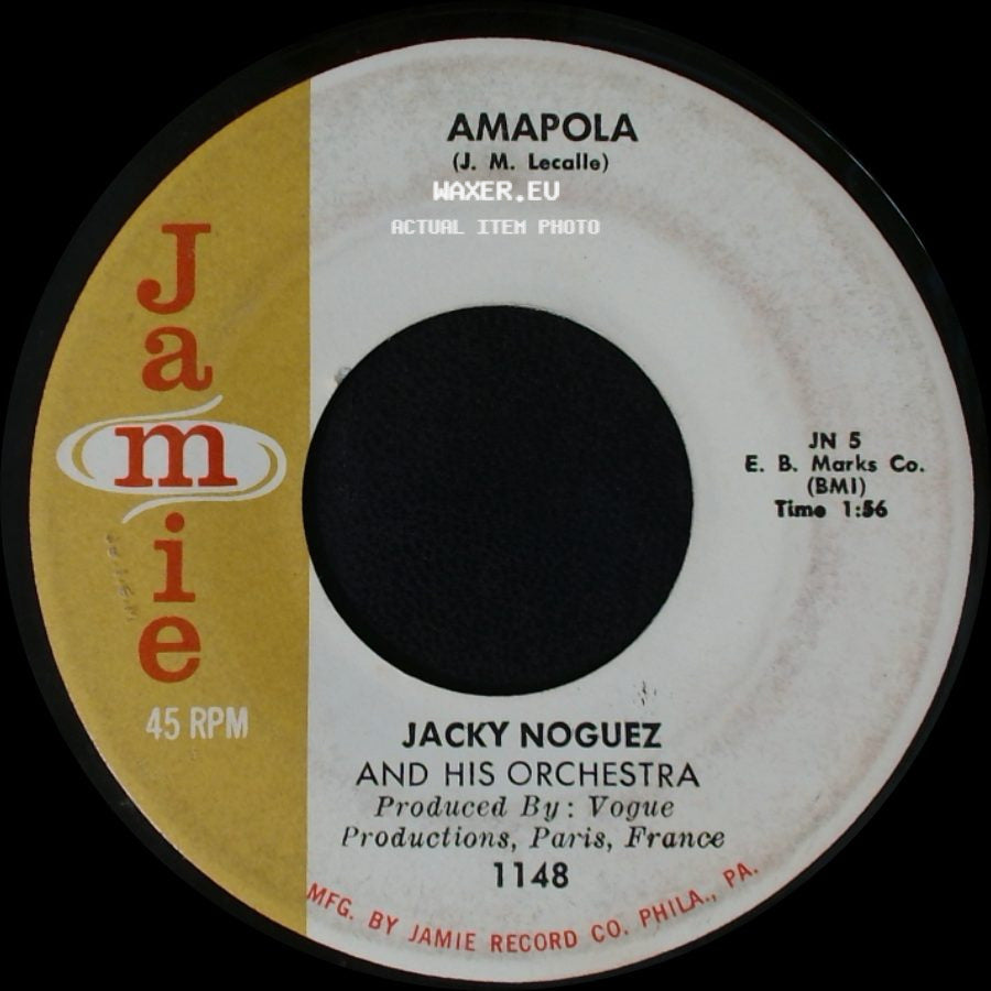 Jacky Noguez And His Orchestra - Mahzel / Amapola side B