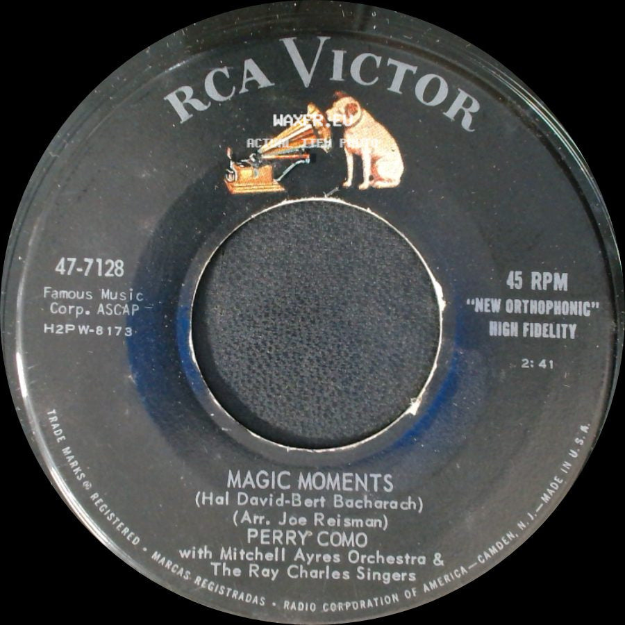 Perry Como - Magic Moments / Catch A Falling Star side A