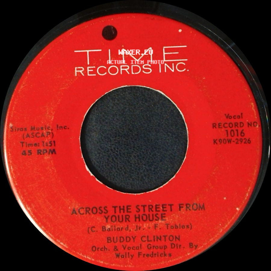 Buddy Clinton - How My Prayers Have Changed / Across The Street From Your House side B