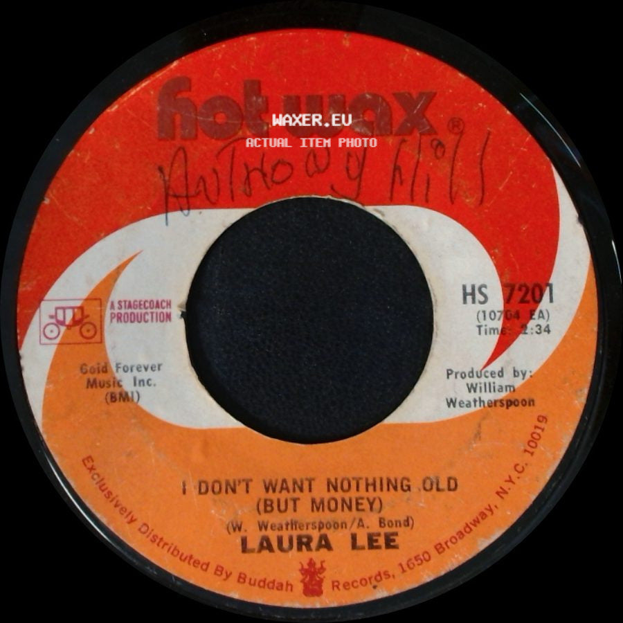 Laura Lee - Since I Fell For You / I Don't Want Nothing Old (But Money) side B