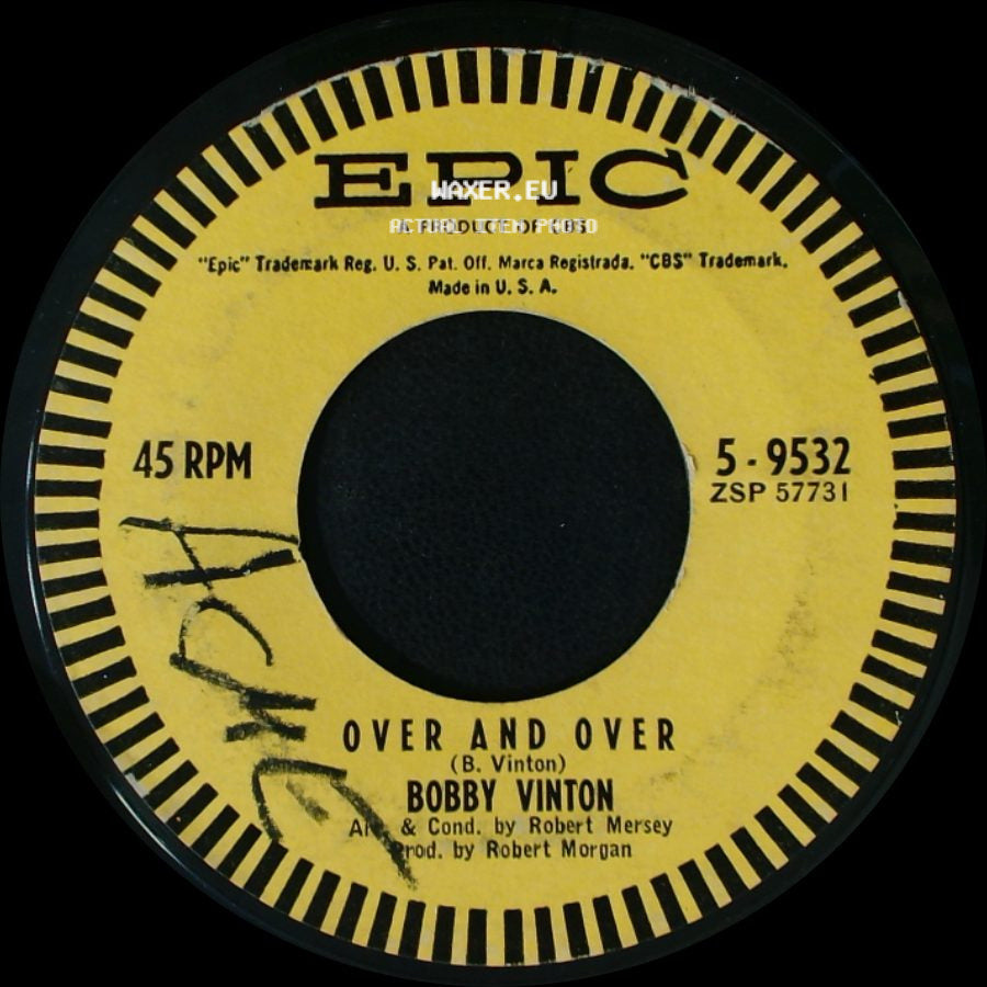 Bobby Vinton - Over And Over / Rain Rain Go Away side A