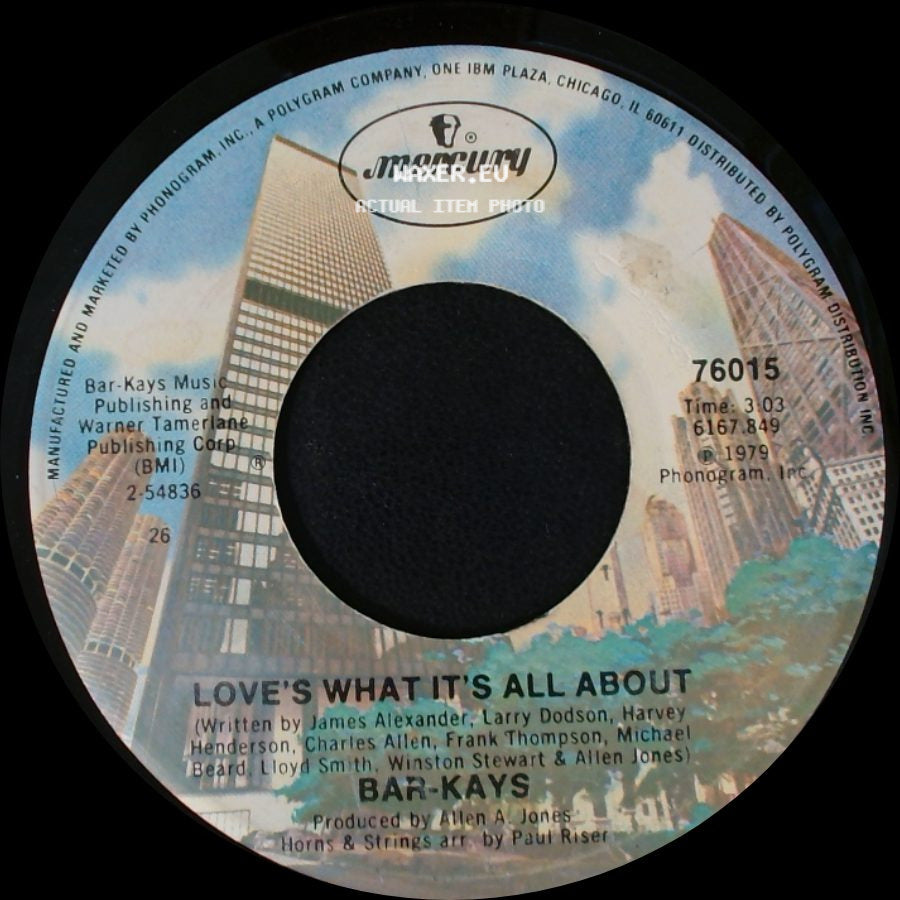 Bar-Kays - Love's What It's All About / Move Your Boogie Body side A