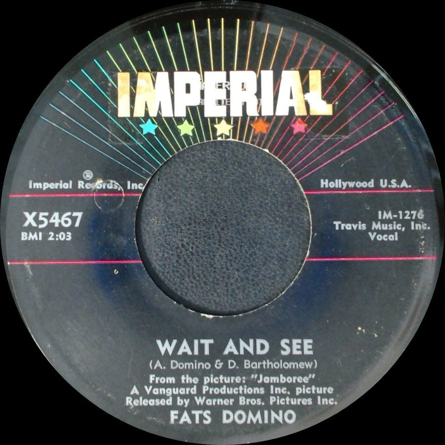 Fats Domino - I Still Love You / Wait And See side B