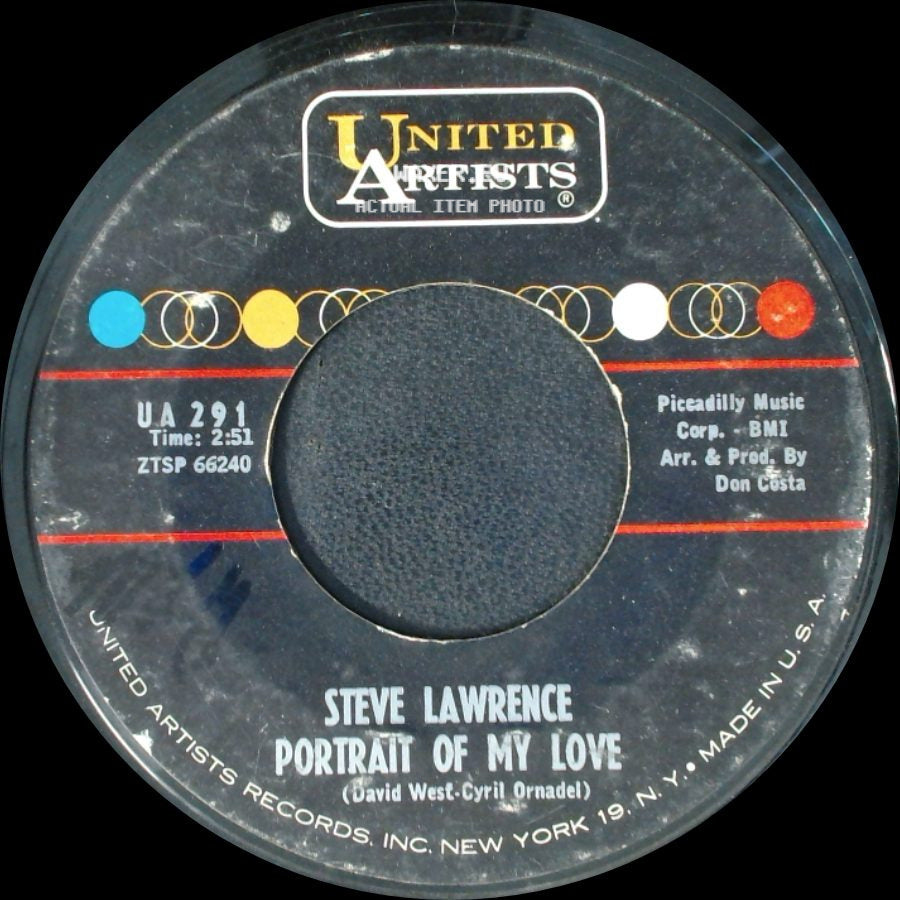 Steve Lawrence - Oh How You Lied / Portrait Of My Love side B