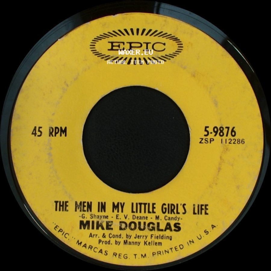Mike Douglas - Stranger On The Shore / The Men In My Little Girl's Life side B