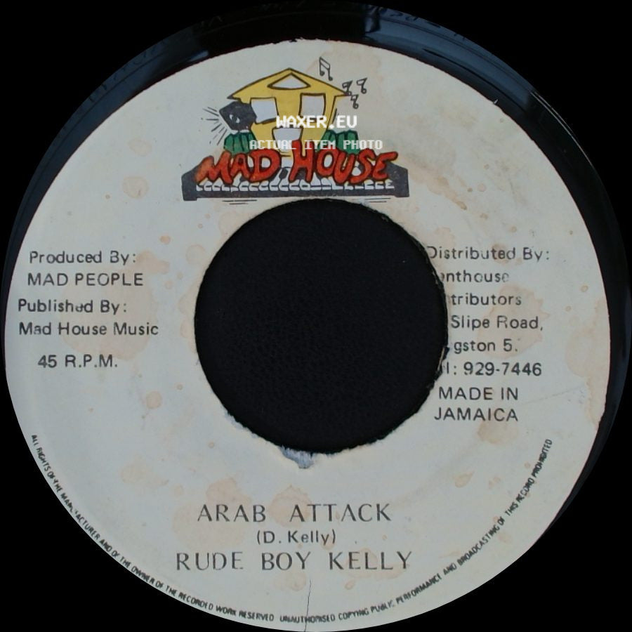 Terror Fabulous / Rude Boy Kelly - Behold / Arab Attack side B