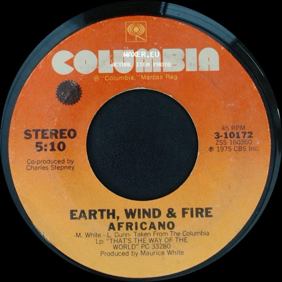 Earth, Wind & Fire - That's The Way Of The World / Africano side B