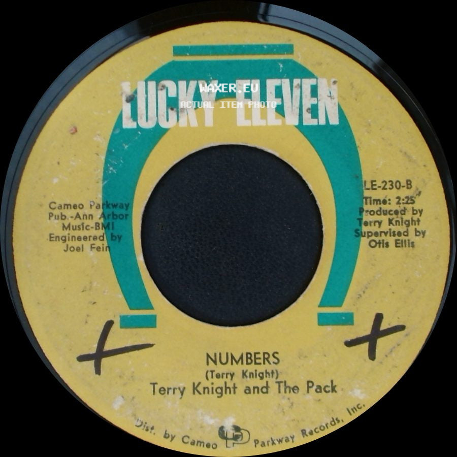 Terry Knight And The Pack - Numbers / I (Who Have Nothing) side A
