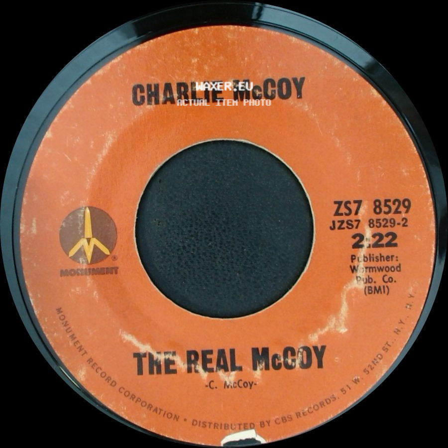 Charlie Mccoy - I Started Loving You Again / The Real Mccoy side B