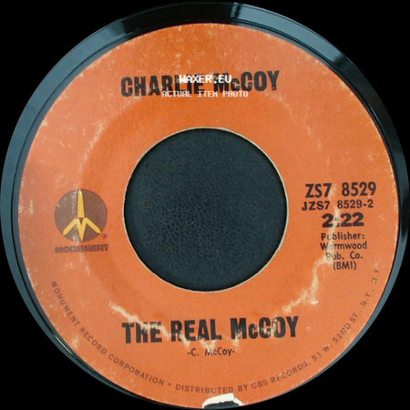 Charlie Mccoy - I Started Loving You Again / The Real Mccoy side B
