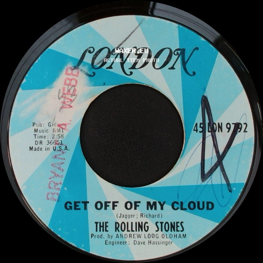 The Rolling Stones - I'm Free / Get Off Of My Cloud side B