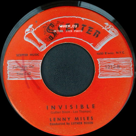 Lenny Miles - Don't Believe Him, Donna / Invisible side B