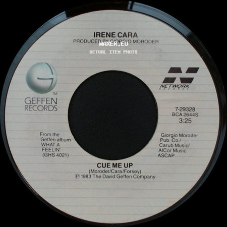 Irene Cara - Breakdance / Cue Me Up side B