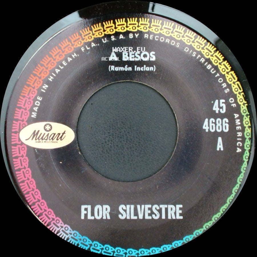 Flor Silvestre - A Besos / Andamos Perdidos side A