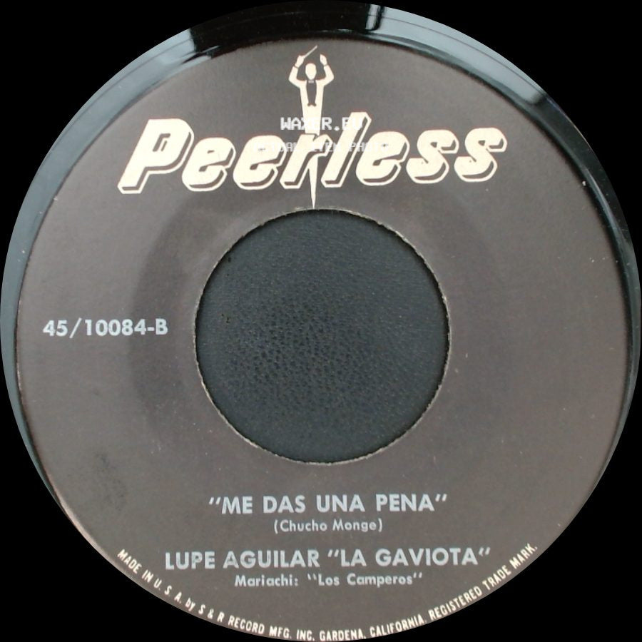Lupe Aguilar "La Gaviota" - Una Noche No / Me Das Una Pena side B