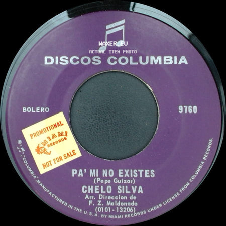 Chelo Silva - Pa' Mi No Existes / Cobarde side A