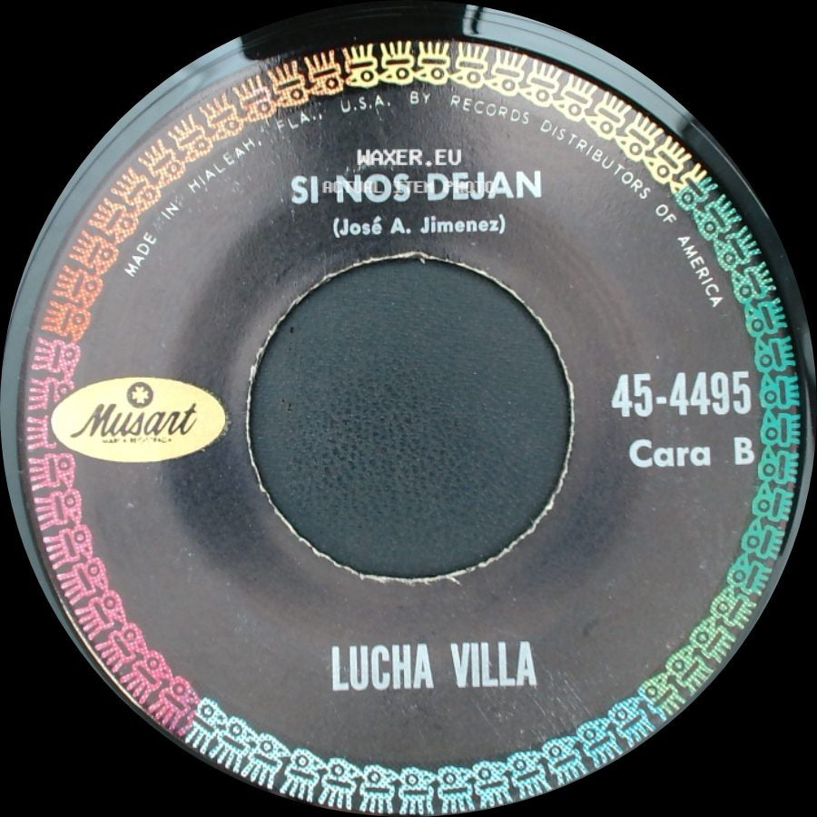 Lucha Villa - Pajaro Que Vuela / Si Nos Dejan side B