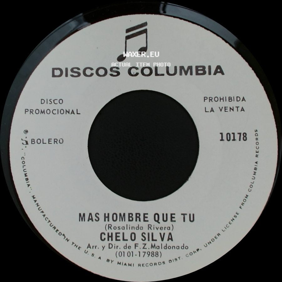 Chelo Silva - Por Que? / Mas Hombre Que Tu side B