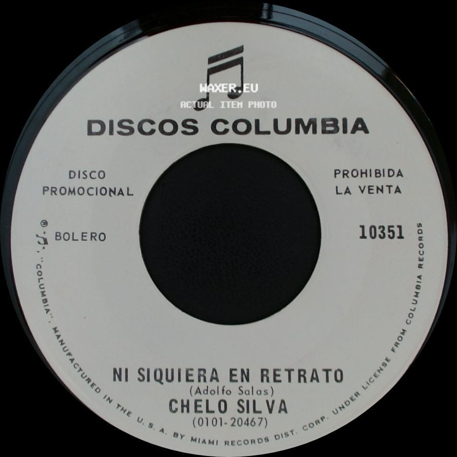 Chelo Silva - Rodo Mi Corazon / Ni Siquiera En Retrato side B