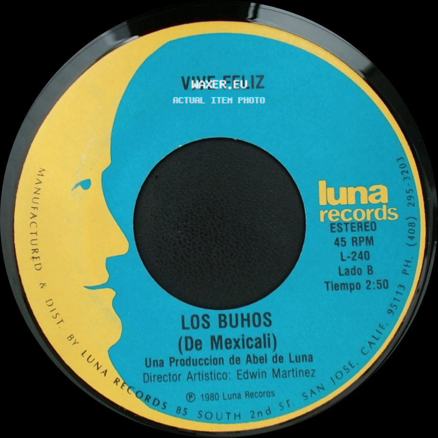 Los Buhos - La Boda Negra / Vive Feliz side B