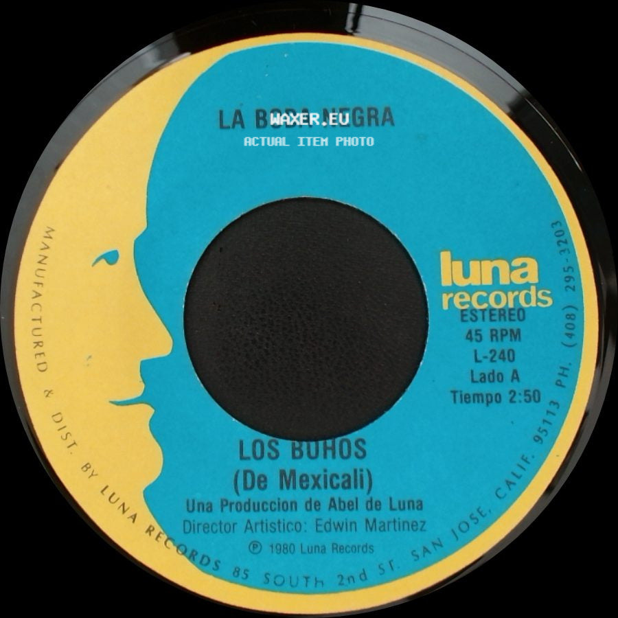 Los Buhos - La Boda Negra / Vive Feliz side A