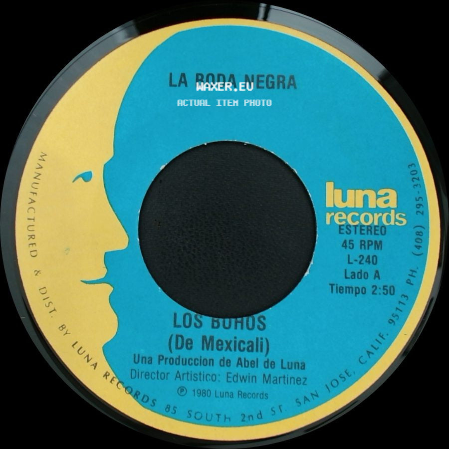 Los Buhos - La Boda Negra / Vive Feliz side A