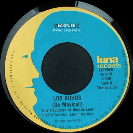La Boda Negra / Los Buhos - Los Buhos (De Mexicali) / Vive Feliz side B