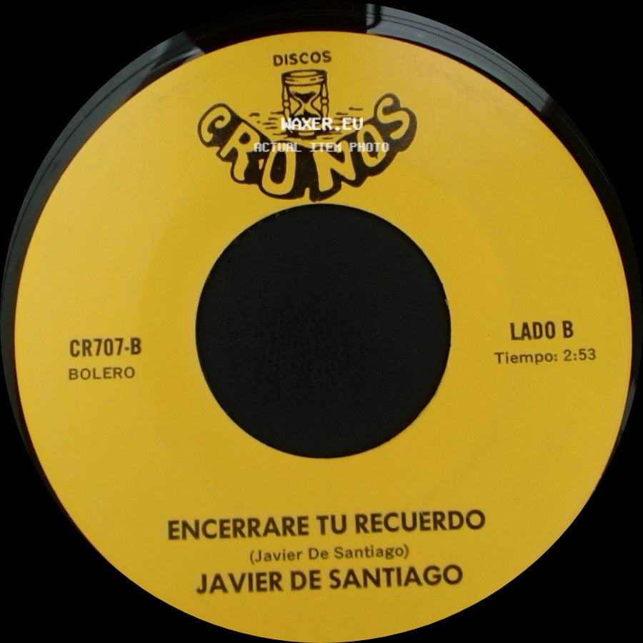Javier De Santiago - Central Camionera / Encerraré Tu Recuerdo side B