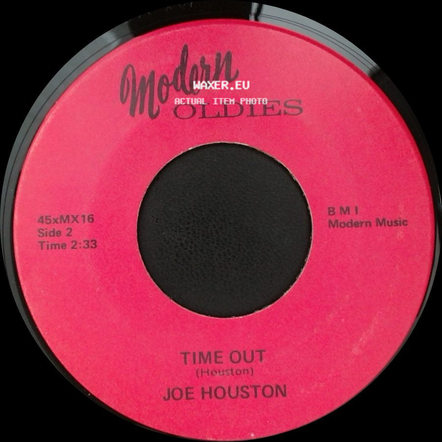 Joe Houston - All Night Long / Time Out side B