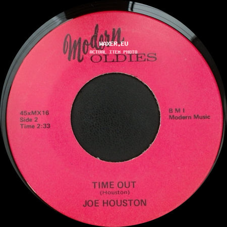 Joe Houston - All Night Long / Time Out side B
