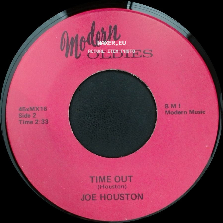 Joe Houston - All Night Long / Time Out side B