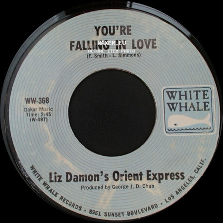 Liz Damon's Orient Express - You're Falling In Love / 1900 Yesterday side A