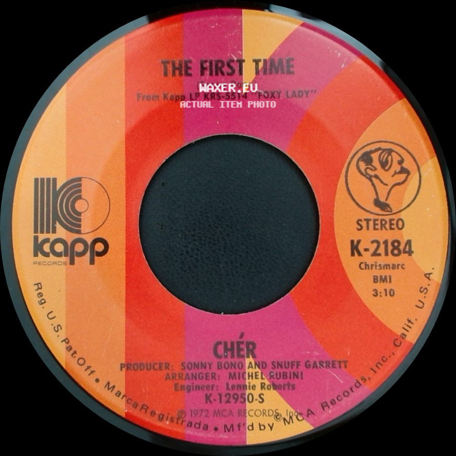 Chér - Don't Hide Your Love / The First Time side B