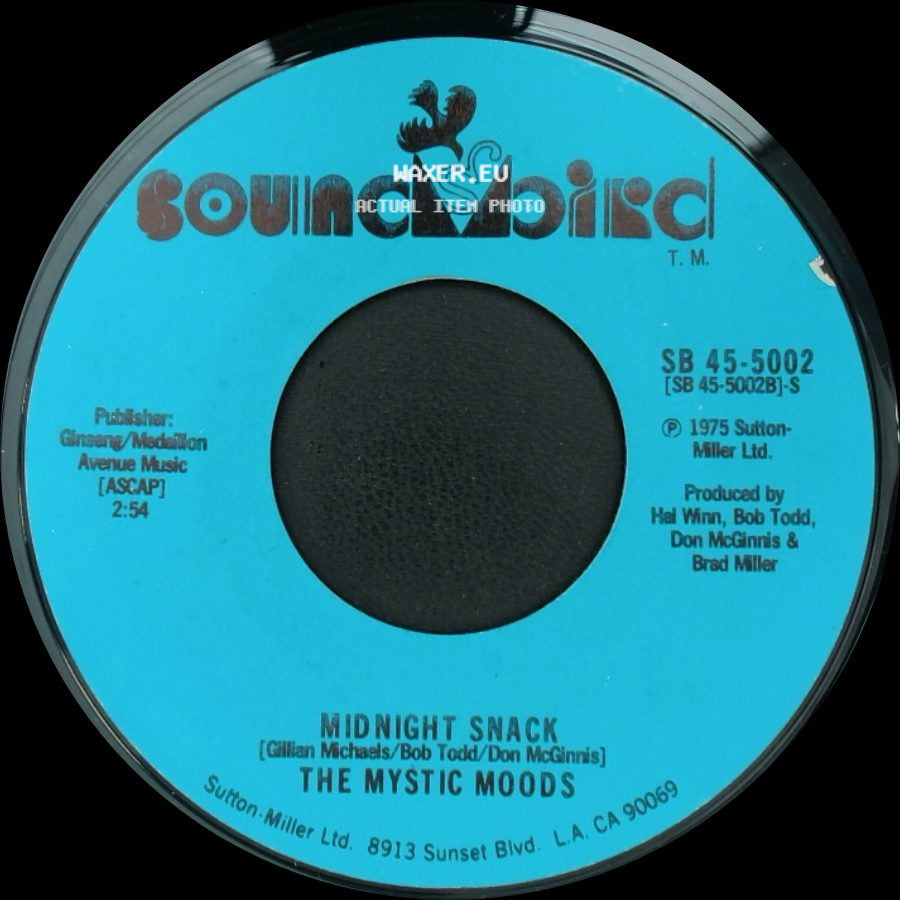 The Mystic Moods - Honey Trippin' / Midnight Snack side B