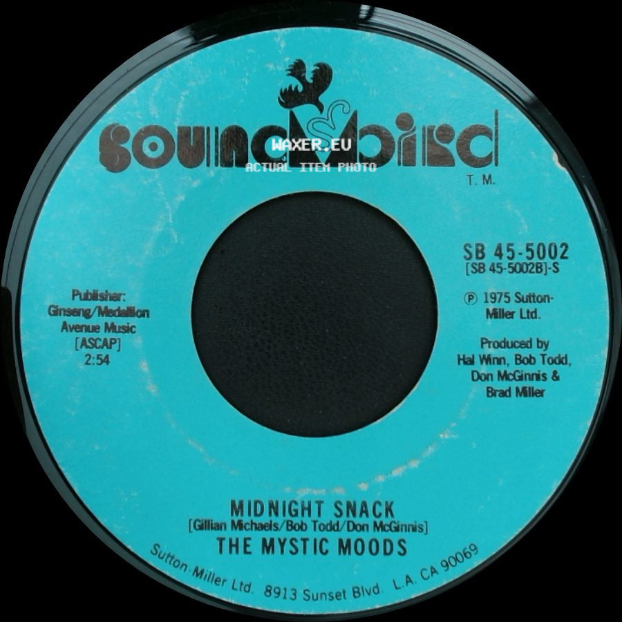 The Mystic Moods - Honey Trippin' / Midnight Snack side B