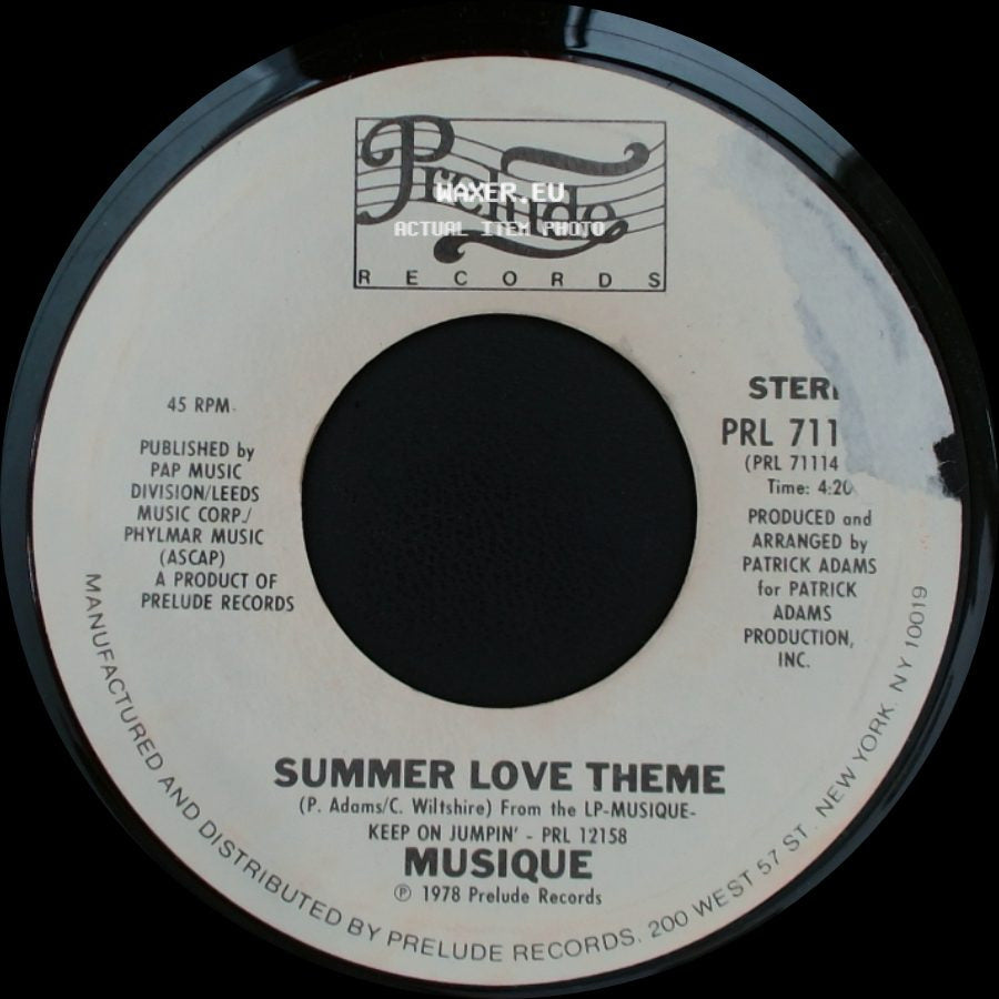Musique - Summer Love Theme / Keep On Jumpin' side A