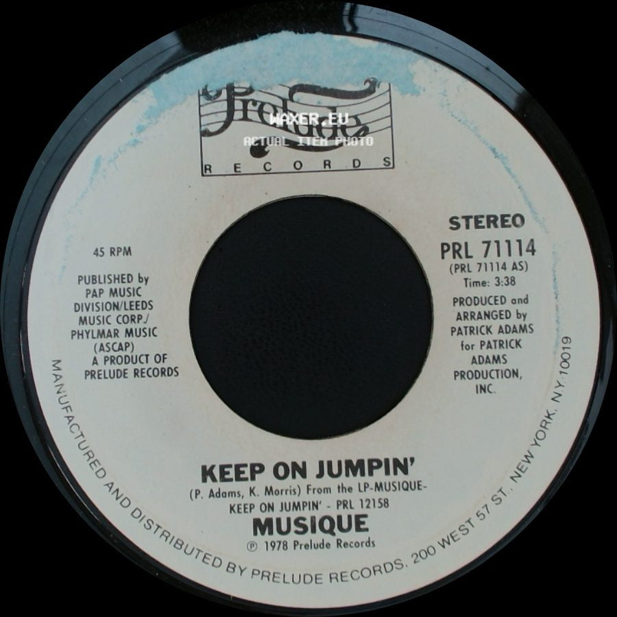 Musique - Summer Love Theme / Keep On Jumpin' side B