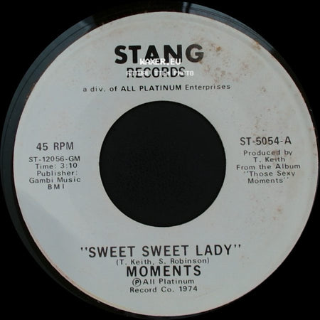Moments - Sweet Sweet Lady / Sweet Sweet Lady side A