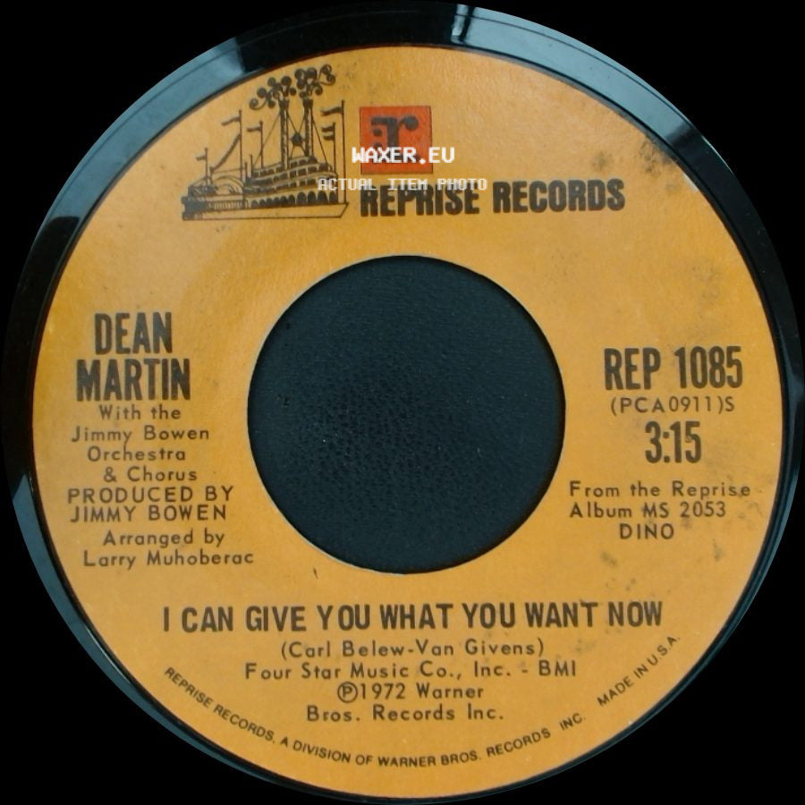 Dean Martin - I Can Give You What You Want Now / Guess Who side A