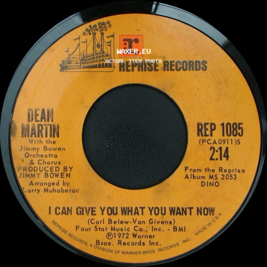 Dean Martin - I Can Give You What You Want Now / Guess Who side A