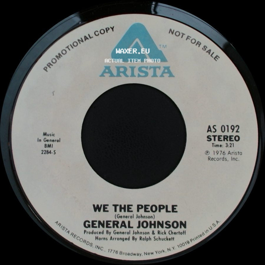 General Johnson - We The People / We The People side A