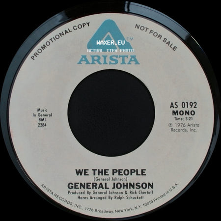 General Johnson - We The People / We The People side B