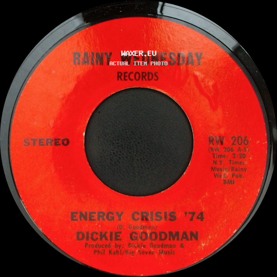 Dickie Goodman - Energy Crisis '74 / Ruthie's Theme side A