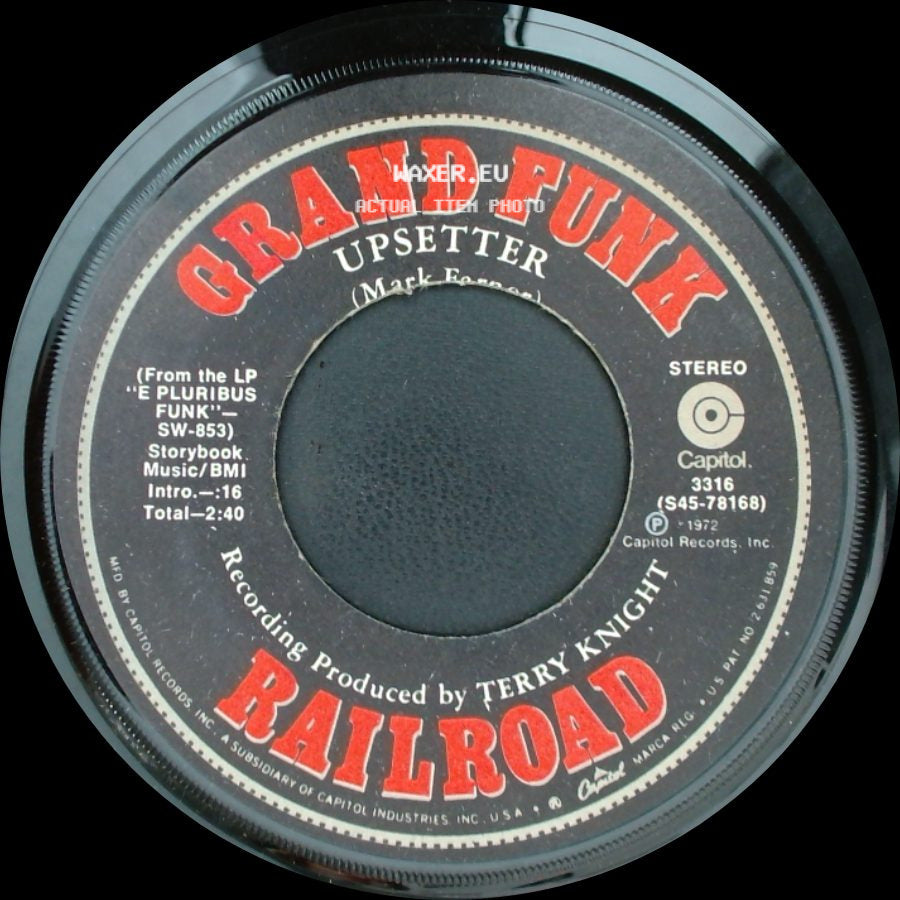 Railroad - No Lies / Grand Funk Upsetter side B