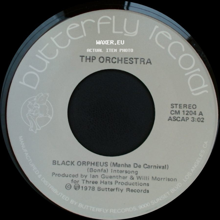 Thp Orchestra - Black Orpheus (Manha De Carnival) / Crazy, Crazy side A