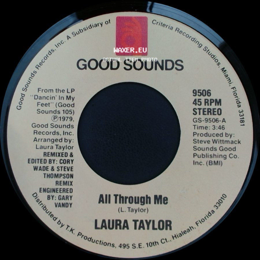 Laura Taylor - All Through Me / Some Love side A