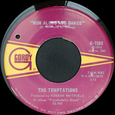 The Temptations - Hum Along And Dance / Unigena Za Ulimwengu (Unite The World) side A