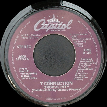 T-Connection - Heaven In Your Eyes / Groove City side B