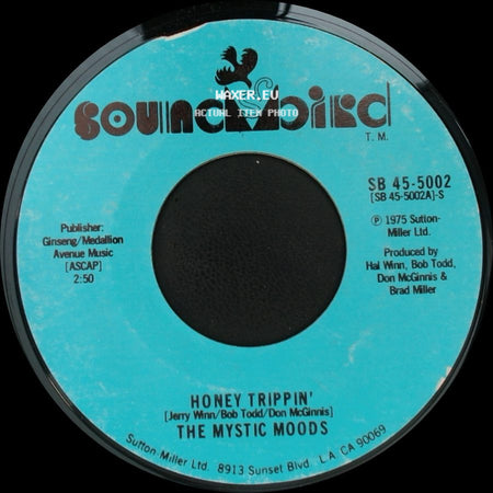 The Mystic Moods - Honey Trippin' / Midnight Snack side A