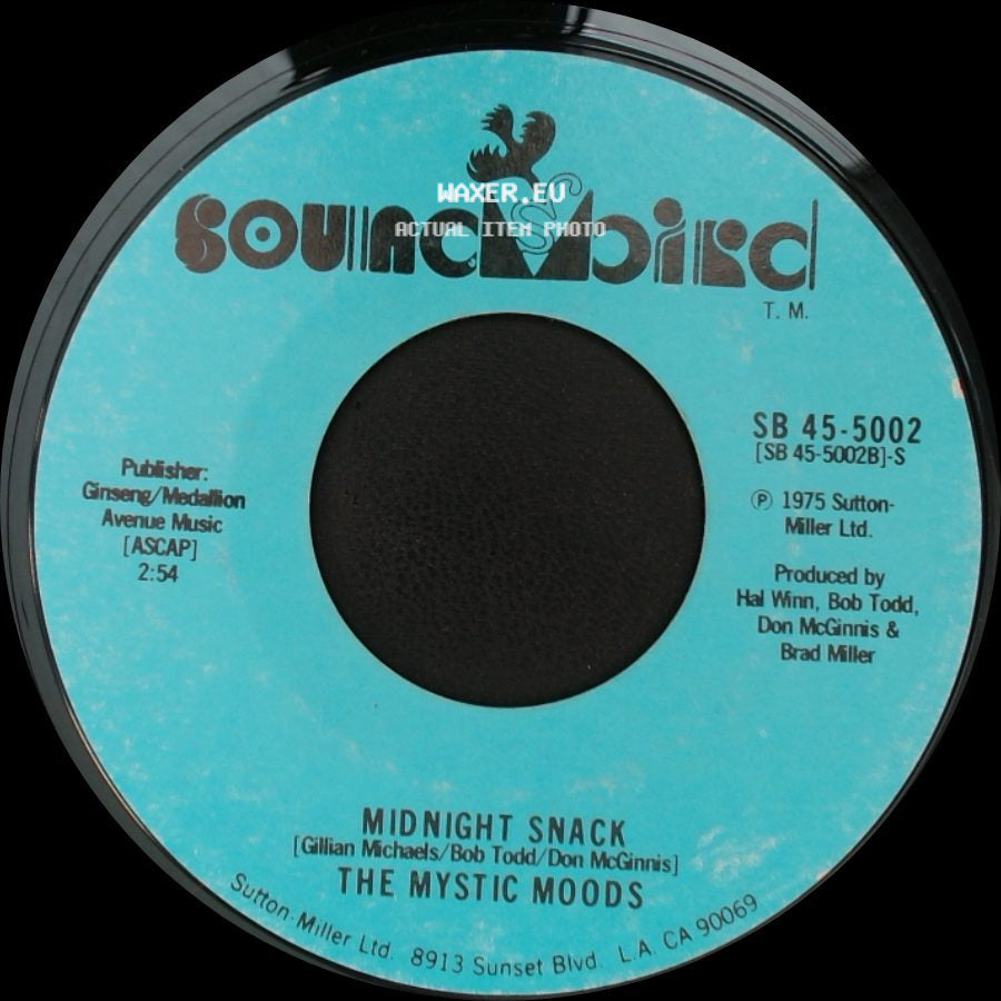 The Mystic Moods - Honey Trippin' / Midnight Snack side B